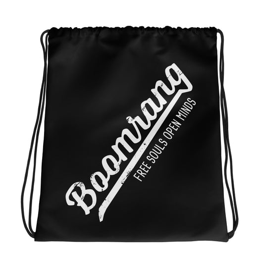 Boomrang Retro Gym Bag schwarz