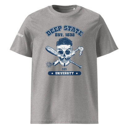 Deep State Shirt grau