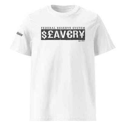 FED Slavery Shirt weiss